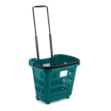 Turquoise Plastic Shopping