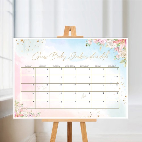 Personalised guess due date - guess,