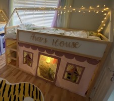 IKEA Kura Bed Curtains - Pink