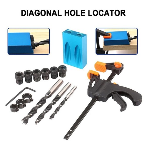 Angled pocket hole - angled,