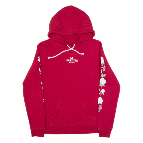 Hollister womens red hoodie - hoodie, s