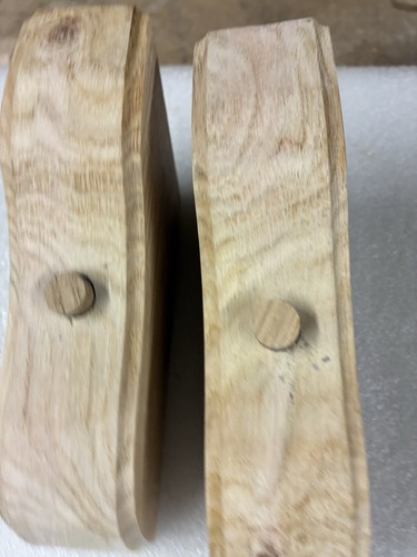 Pair solid handmade - of,