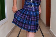Scottish Men Kilts Pride of Scotland 5 Yard Kilts 16oz, Casual Tartan Kilt New