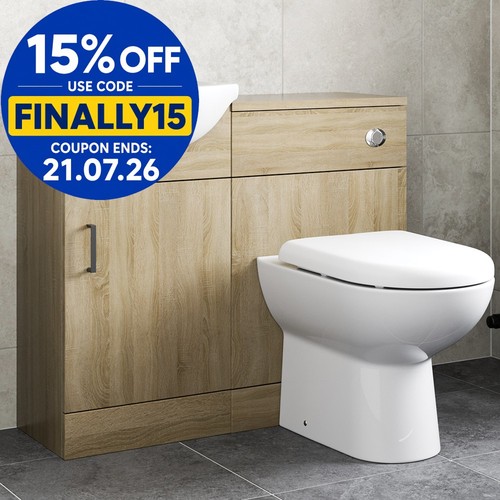 950mm bathroom toilet vanity - 950mm,