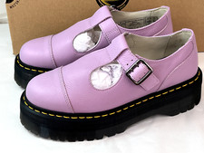 DR MARTENS QUAD BETHAN MARY JANE SHOE UK SIZE 7 EUR 41 USA 9 LILAC DOC 30617308