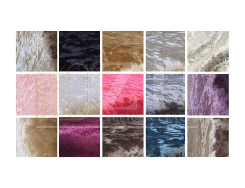 Crushed velvet upholstery - velvet,