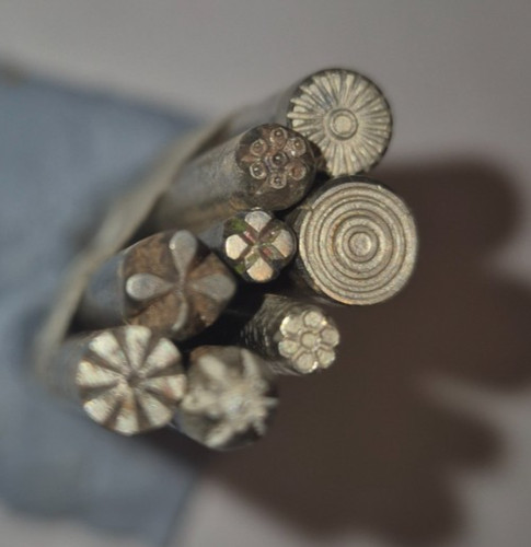 Leather stamps