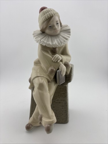 Lladro porcelain little - lladro, jester