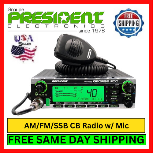 President george fcc radio - cb,
