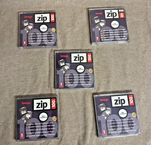 Zip disk bundle - bundle, iomega