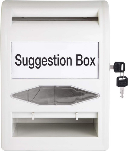 Abs ballot box with lock - lock, and