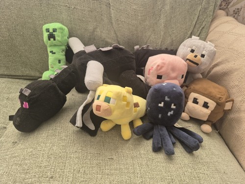 Minecraft plush bundle - minecraft,