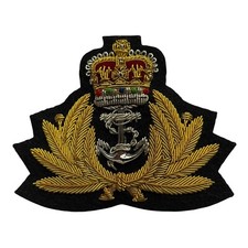 Royal Navy Officers Cap Badge,RN,Hat,Rank Badge,Army,Regiment