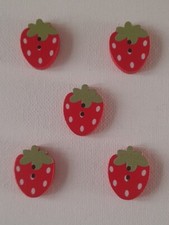 5 LOVELY LARGE RED STRAWBERRY