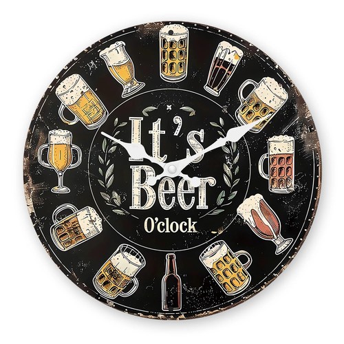 English retro beer - english,