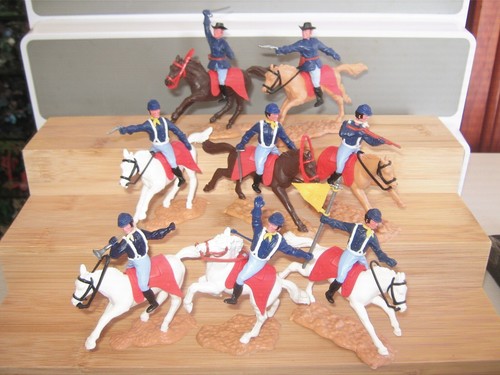 Timpo 7th cavalry - mounted, set