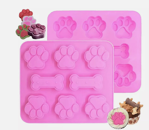 Bone paw silicone - paw,