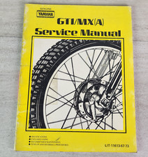 Yamaha GT1/MX(A) Service Manual LIT-11613-67-73 1980 OEM Shop Guide Motorcycle