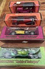 Four Matchbox Models of