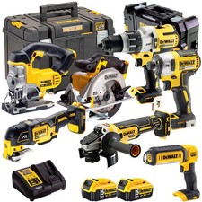 Dewalt 18V XR 7 Piece Power
