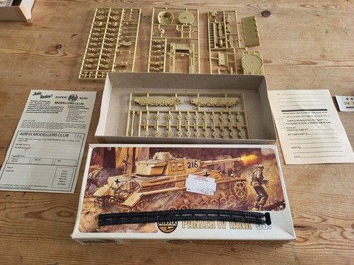 Airfix panzer tank 76 - panzer, iv