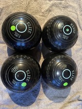 Elite Lawn Bowls Blue X 4 Size