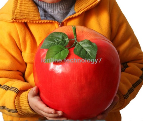 Huge artificial apple fruit - apple,