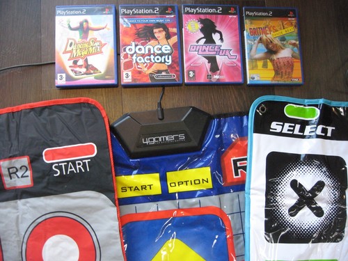 Ps2 dance mat 4 - dance, dancing