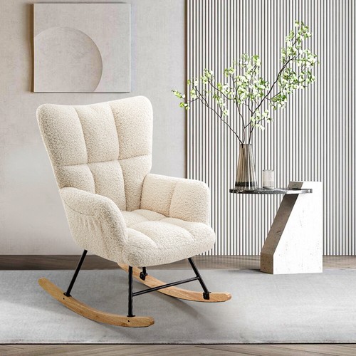 Teddy fleece rocking chair - teddy,