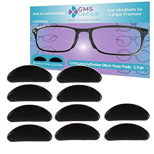 Adhesive nose pads 5mm - 2.5mm, thick