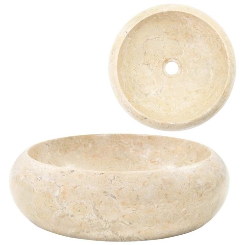 Sink marble round bathroom - marble,