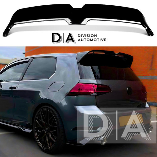 Gloss black rear boot - boot, spoiler