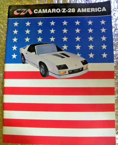 1986 catalog csa camaro 28 - catalog, z-28