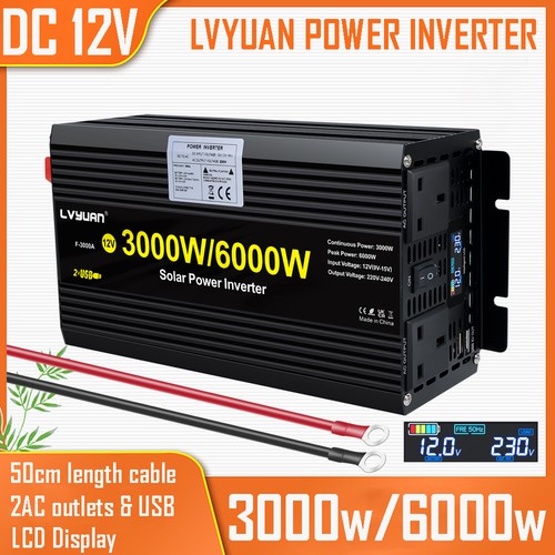 3000w 6000w power inverter 12v - 6000w,