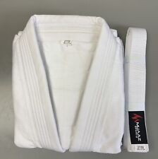 Martial Arts Judo Uniform Gi suit White Bleached 100% Cotton