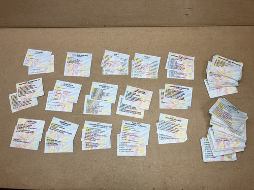 Joblot nsm jukebox title - of,