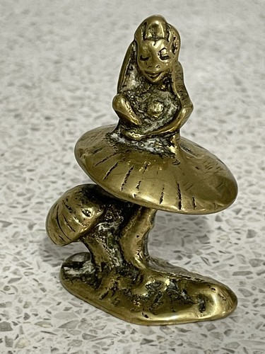 Miniature 25cm high brass - high,