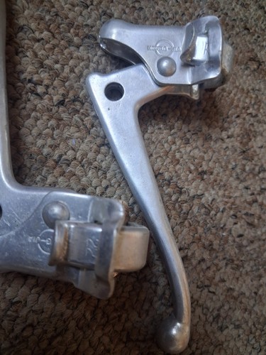 Vintage bicycle brake levers - bicycle,
