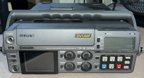 Sony dsr dvcam - sony, recorder