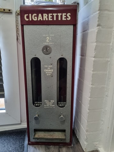 Vintage cigarette vending - vintage,