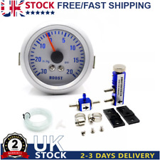 2" 52mm Turbo Boost Gauge 0~20Psi Car Pressure Meter w/ Boost Controller Kit UK