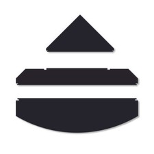 iQuatics Universal/Juwel Compatible Flaps - Trigon 350 - 3 Piece Set - Lid/Hood