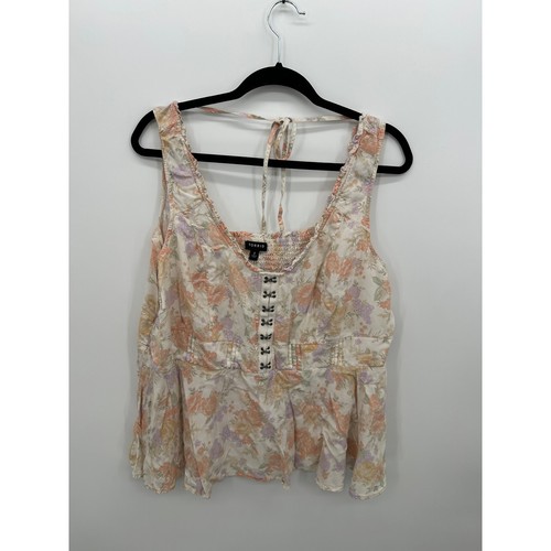 Torrid floral coquette tank - coquette,