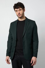 Burton Dark Green Blazer Mens
