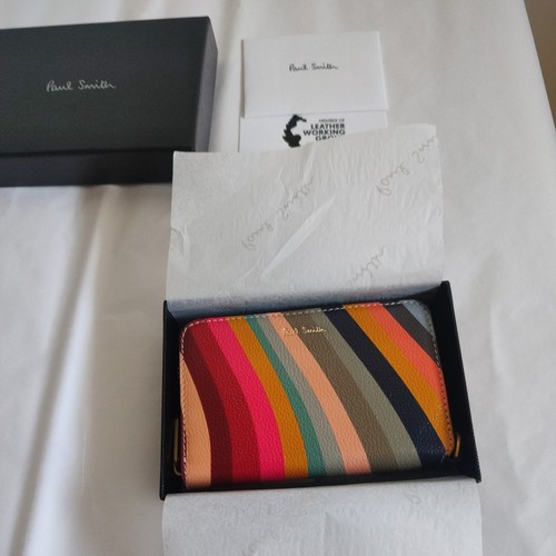 Paul smith swirl zip - 'swirl', zip-around