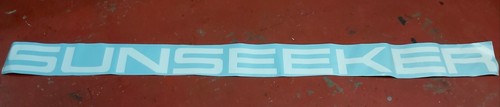 Vinyl decal sunseeker power - sunseeker,