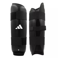 adidas Kickboxing Shin Guards PU Pads Taekwondo Martial Arts Karate Protectors