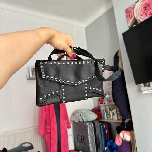 Zara leather bags used - zara,