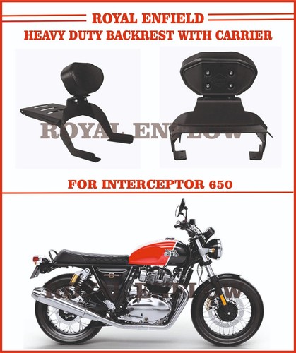 Royal enfield premium backrest - royal,