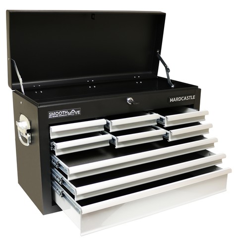 Black drawer metal - black, top